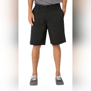 O'Neill Men's Stretch Walkshort Black w/ Micro Plaid Design Size 40